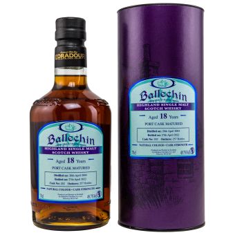 Ballechin 18 Jahre Port Cask Matured