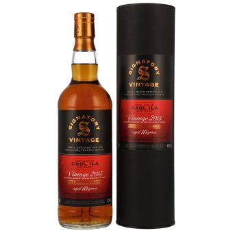 Caol Ila 10 Jahre 2013 / 2023 Signatory Vintage Small Batch Edition 12