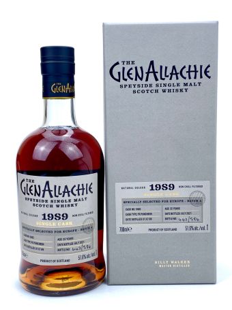 GlenAllachie 1989 / 2021 Single Cask PX Puncheon 32 Jahre