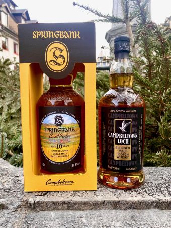Springbank 10 Local Barley 2017 im Set mit dem Campbeltown Loch